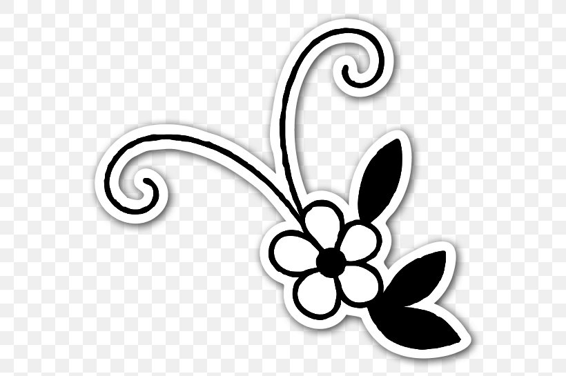 Butterfly Flower Black And White, PNG, 600x545px, Butterfly, Black, Black And White, Blue, Body Jewelry Download Free