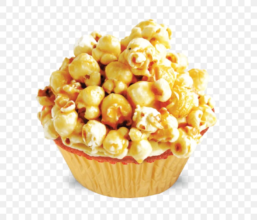 Cupcake Caramel Corn Popcorn Dessert, PNG, 700x700px, Cupcake, American Food, Butter, Buttercream, Cake Download Free