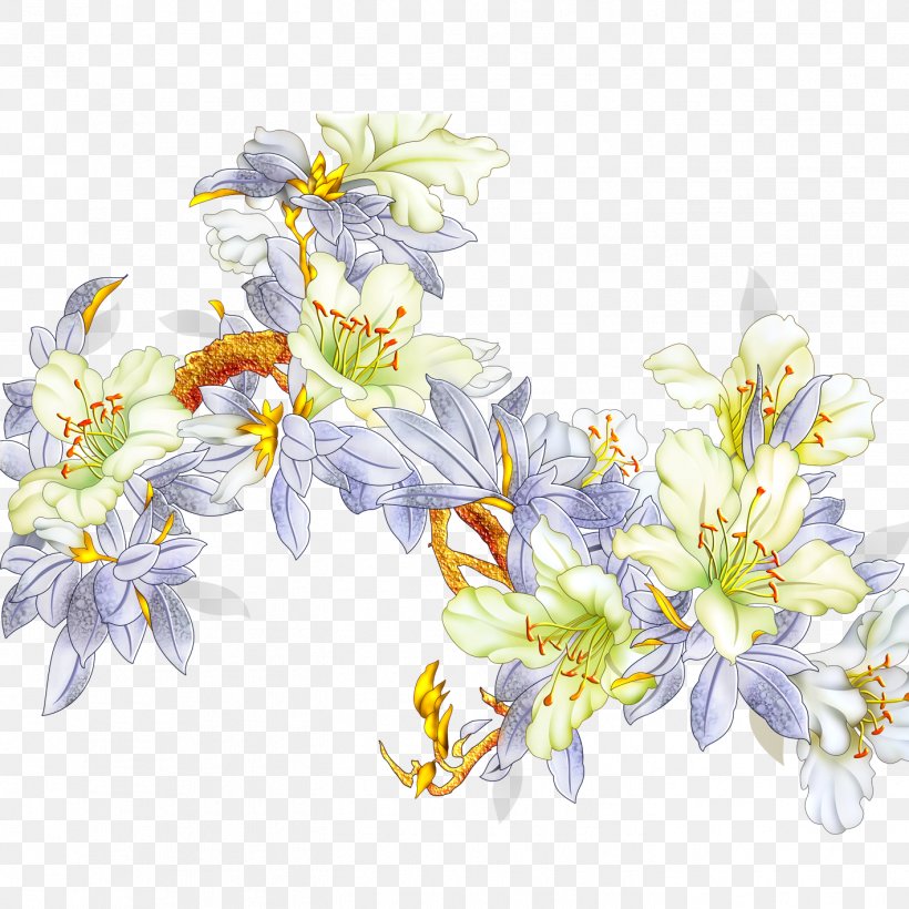 Floral Design Flower, PNG, 1417x1417px, Floral Design, Art, Blossom, Blue, Branch Download Free