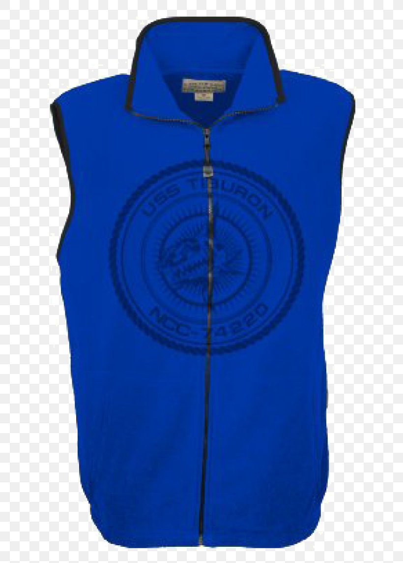 Gilets Cobalt Blue Polar Fleece Sleeveless Shirt, PNG, 707x1144px, Gilets, Active Shirt, Active Tank, Blue, Cobalt Download Free