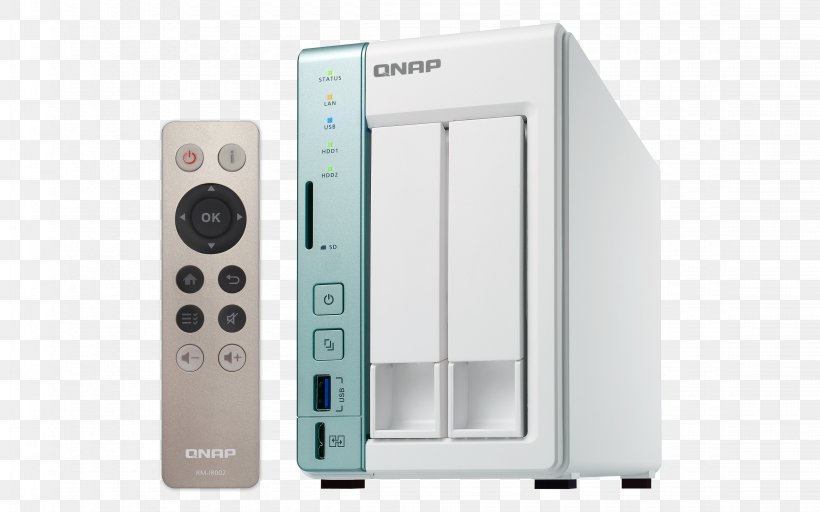 Network Storage Systems Data Storage Direct-attached Storage Serial ATA QNAP Systems, Inc., PNG, 4500x2813px, Network Storage Systems, Celeron, Computer Data Storage, Data Storage, Directattached Storage Download Free