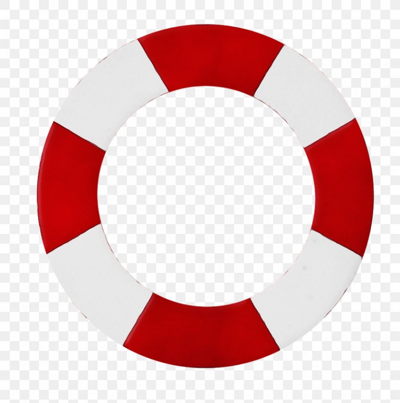 Red Circle, PNG, 862x870px, Watercolor, Lifebuoy, Paint, Personal Protective Equipment, Plate Download Free
