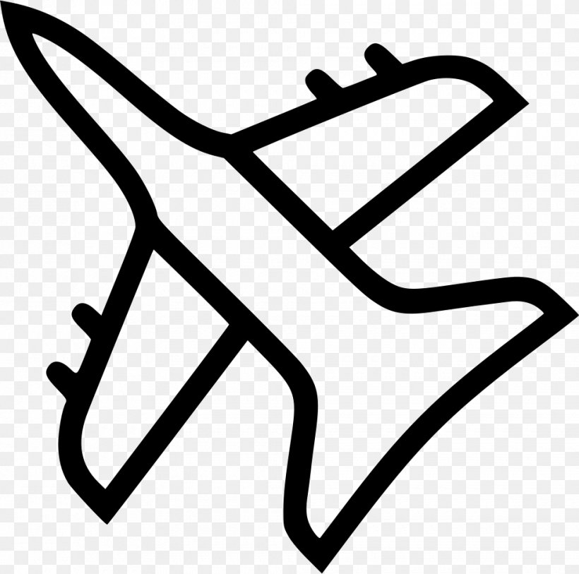 Airplane Aircraft Vector Graphics Royalty-free, PNG, 980x972px, Airplane, Aircraft, Blackandwhite, Coloring Book, Flat Design Download Free