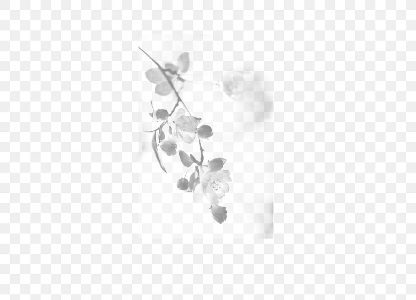 Black And White Plum Blossom, PNG, 591x591px, Black And White, Black, Body Jewelry, Designer, Monochrome Download Free