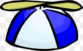 Blue Propeller Cliparts - Club Penguin Island Cap Party PNG