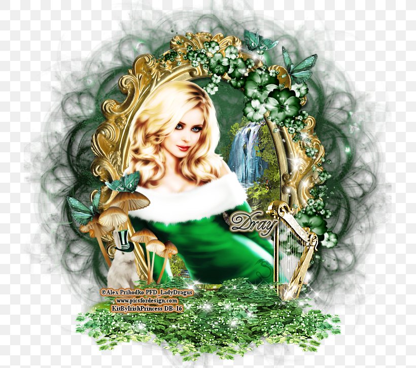 Floral Design Christmas Ornament, PNG, 725x725px, Floral Design, Art, Christmas, Christmas Ornament, Fictional Character Download Free