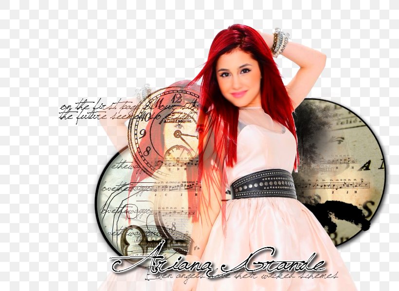 Long Hair Ariana Grande, PNG, 800x600px, Watercolor, Cartoon, Flower, Frame, Heart Download Free