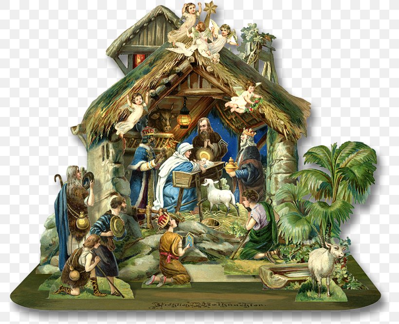 Bethlehem Paper Adoration Of The Magi Nativity Scene Christmas, PNG ...