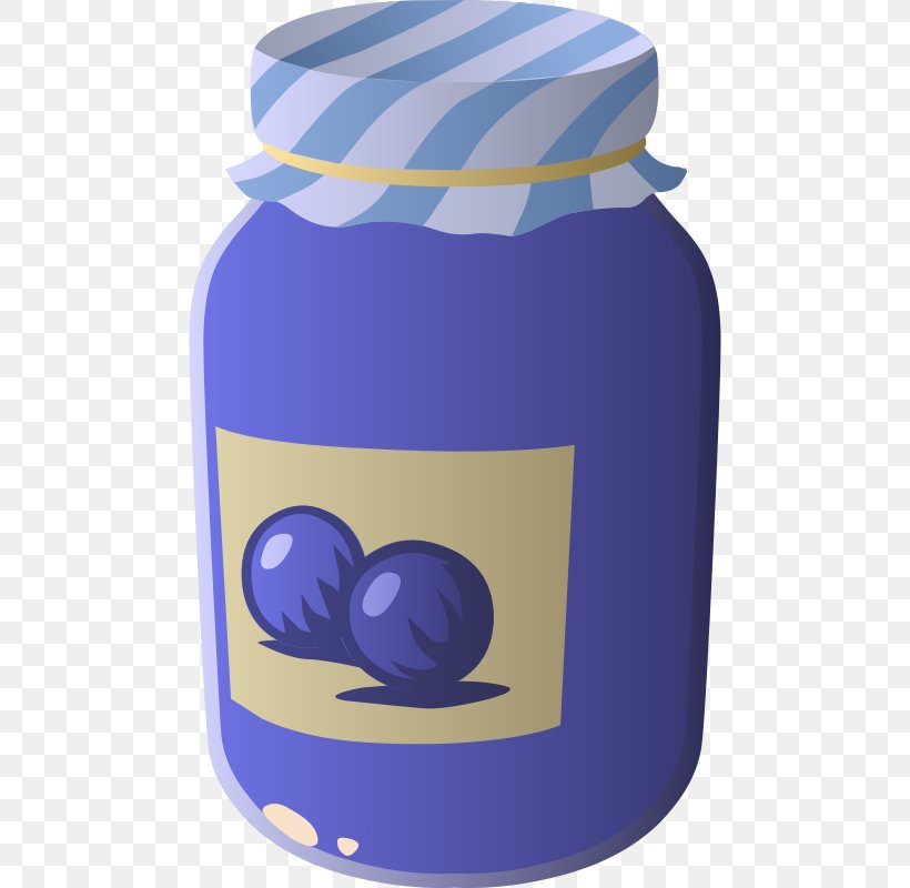 Gelatin Dessert Peanut Butter And Jelly Sandwich Hallongrotta Muffin Clip Art, PNG, 480x800px, Gelatin Dessert, Blueberry, Bottle, Cobalt Blue, Drinkware Download Free