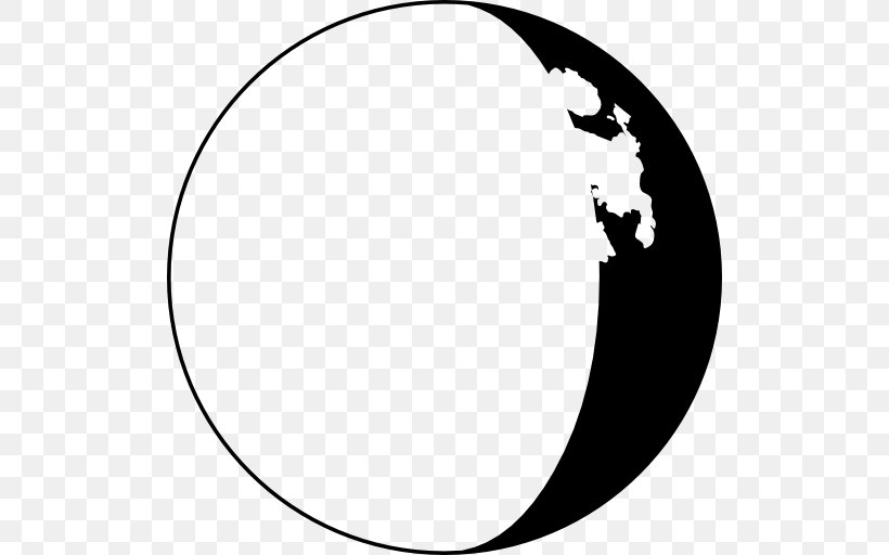 Symbol Lunar Phase, PNG, 512x512px, Symbol, Area, Black, Black And White, Crescent Download Free