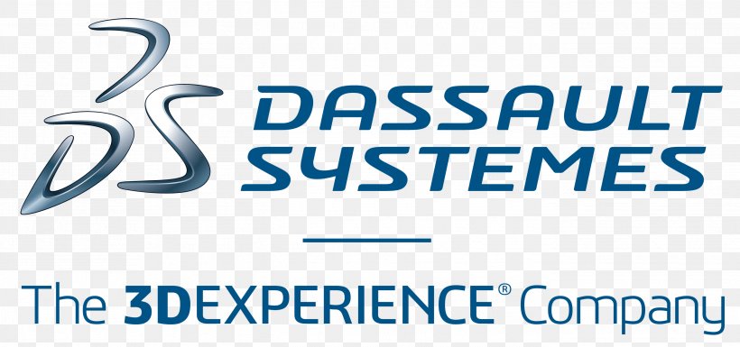 Dassault Systèmes Company Business EPA:DSY CATIA, PNG, 2741x1290px, Dassault Systemes, Area, Blue, Brand, Business Download Free