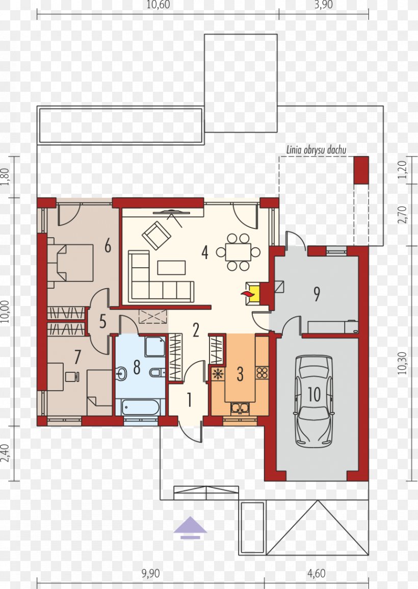 Floor Plan House Roof Home, PNG, 860x1212px, Floor Plan, Area, Common Cold, Diagram, Elevation Download Free