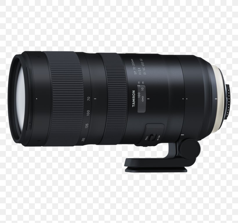 Tamron SP 70-200mm F/2.8 Di VC USD Nikon F-mount Telephoto Lens Camera Lens Tamron A025 SP 70-200mm F/2.8 Di VC USD G2, PNG, 768x768px, Tamron Sp 70200mm F28 Di Vc Usd, Autofocus, Camera, Camera Accessory, Camera Lens Download Free