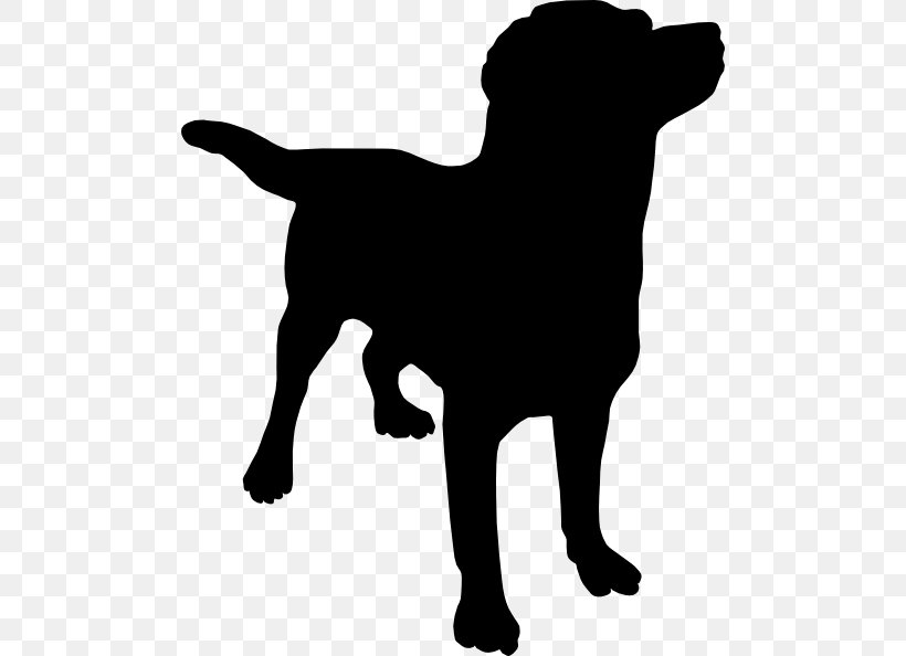 Labrador Retriever Boxer Puppy Clip Art, PNG, 492x594px, Labrador Retriever, Black, Black And White, Boxer, Carnivoran Download Free