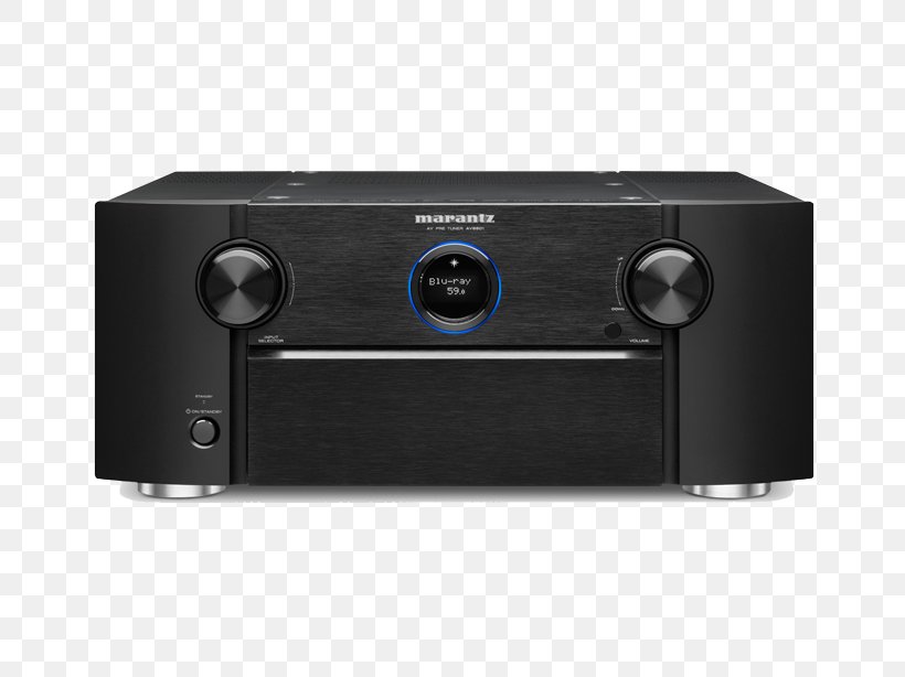 Marantz SR7012 AV Receiver Marantz Audio Video Receiver Audio Video Component Receiver Black Sr Audio Power Amplifier, PNG, 768x614px, Av Receiver, Amplifier, Audio, Audio Equipment, Audio Power Amplifier Download Free