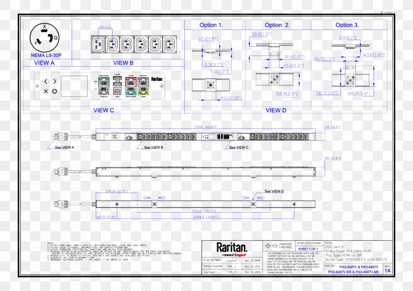 Power Distribution Unit Datasheet Raritan Inc. NEMA Connector 19-inch Rack, PNG, 1191x842px, 19inch Rack, Power Distribution Unit, Ac Power Plugs And Sockets, Area, Circuit Breaker Download Free