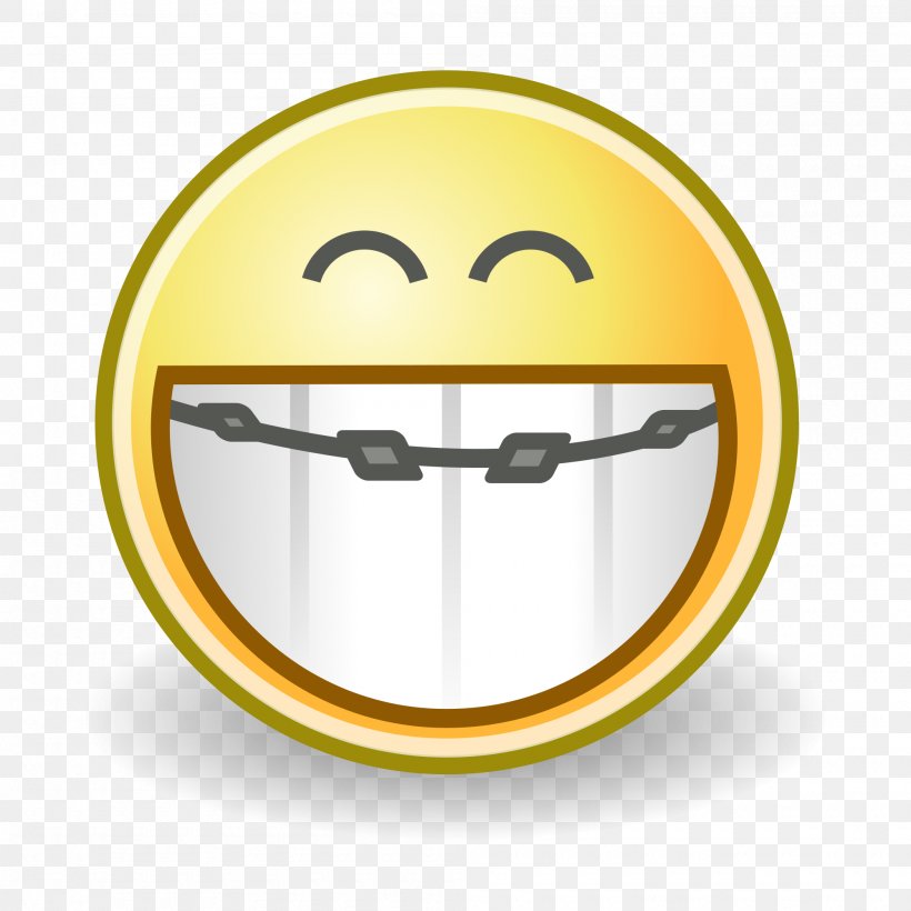 Smiley Emoticon Dental Braces Face Orthodontics, PNG, 2000x2000px, Smiley, Dental Braces, Dentistry, Emoticon, Face Download Free