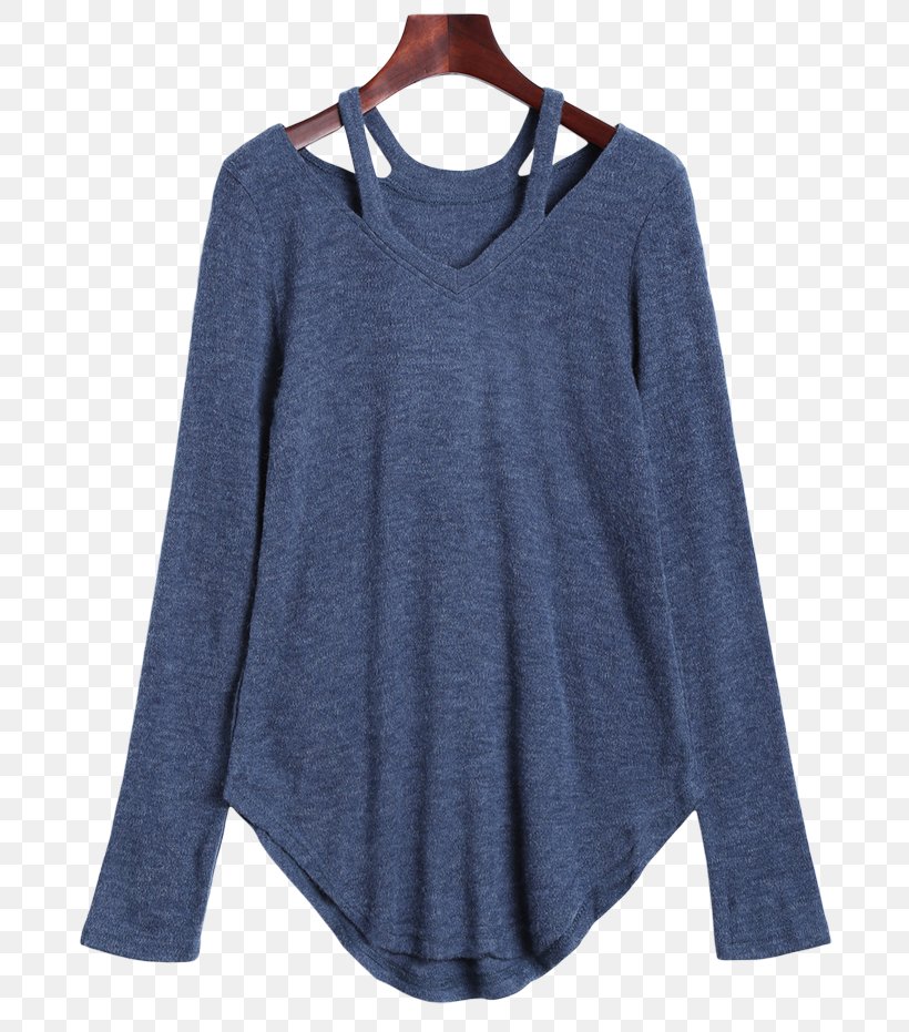 T-shirt Sweater Sleeve Neckline Cardigan, PNG, 700x931px, Tshirt, Blouse, Blue, Button, Cardigan Download Free