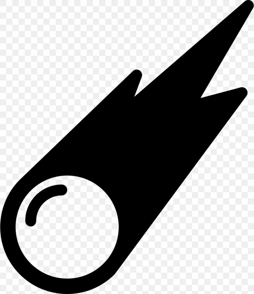 Comet, PNG, 846x980px, Computer Software, Black, Black And White, Preview, Symbol Download Free