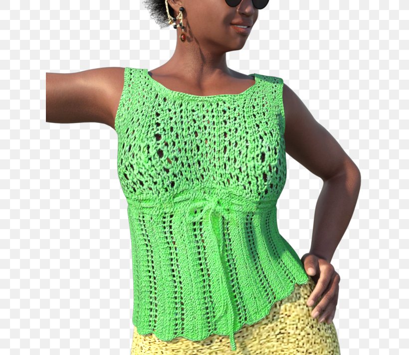 Crochet Outerwear Shoulder Wool Pattern, PNG, 636x713px, Crochet, Blouse, Knitting, Neck, Outerwear Download Free