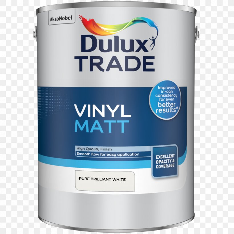 Dulux Trade Vinyl Matt Paint Dulux Trade Durable Flat Matt Acrylic Paint, PNG, 1256x1256px, Dulux, Acrylic Paint, Brand, Color, Emulsion Download Free