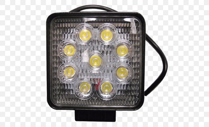 Headlamp Light Car Square Vehicle, PNG, 500x500px, Headlamp, Automotive Lighting, Car, Cigarette Lighter Receptacle, Intensity Download Free