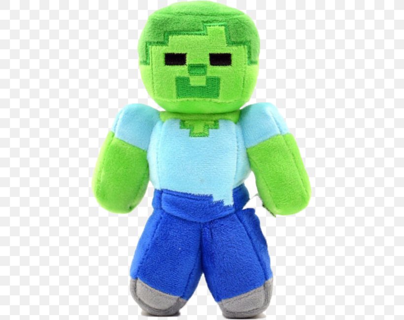 Minecraft Stuffed Animals & Cuddly Toys Action & Toy Figures Doll, PNG, 585x650px, Watercolor, Cartoon, Flower, Frame, Heart Download Free