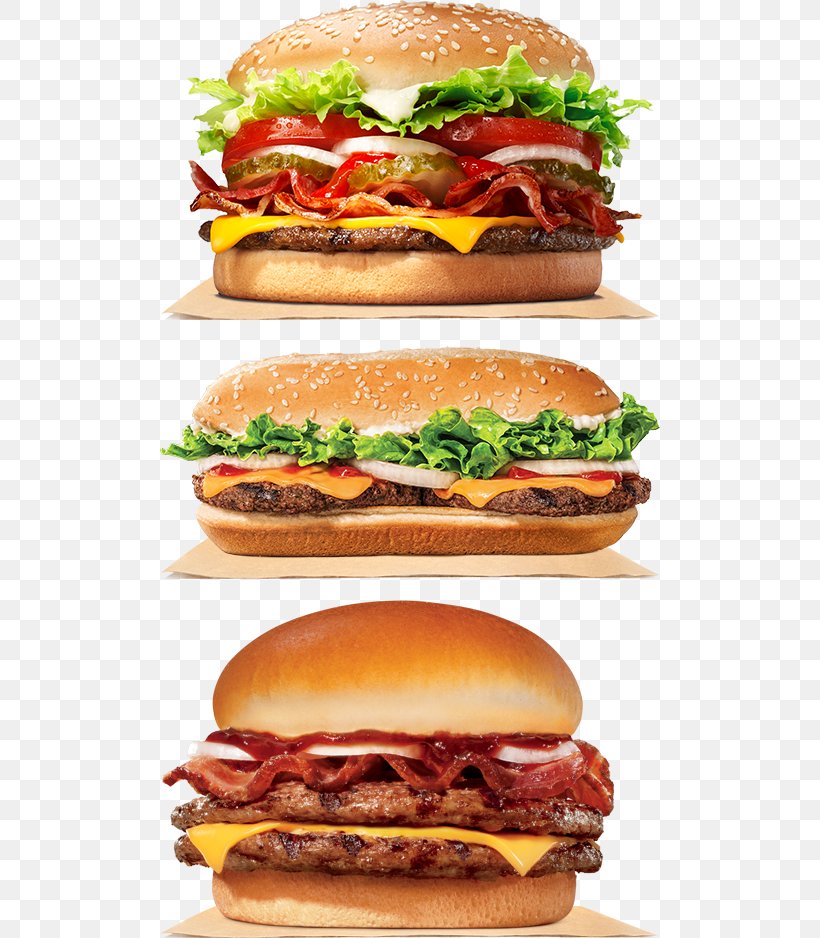 Whopper Hamburger Bacon Cheeseburger Burger King Specialty Sandwiches, PNG, 501x938px, Whopper, American Food, Bacon, Bacon Sandwich, Breakfast Sandwich Download Free