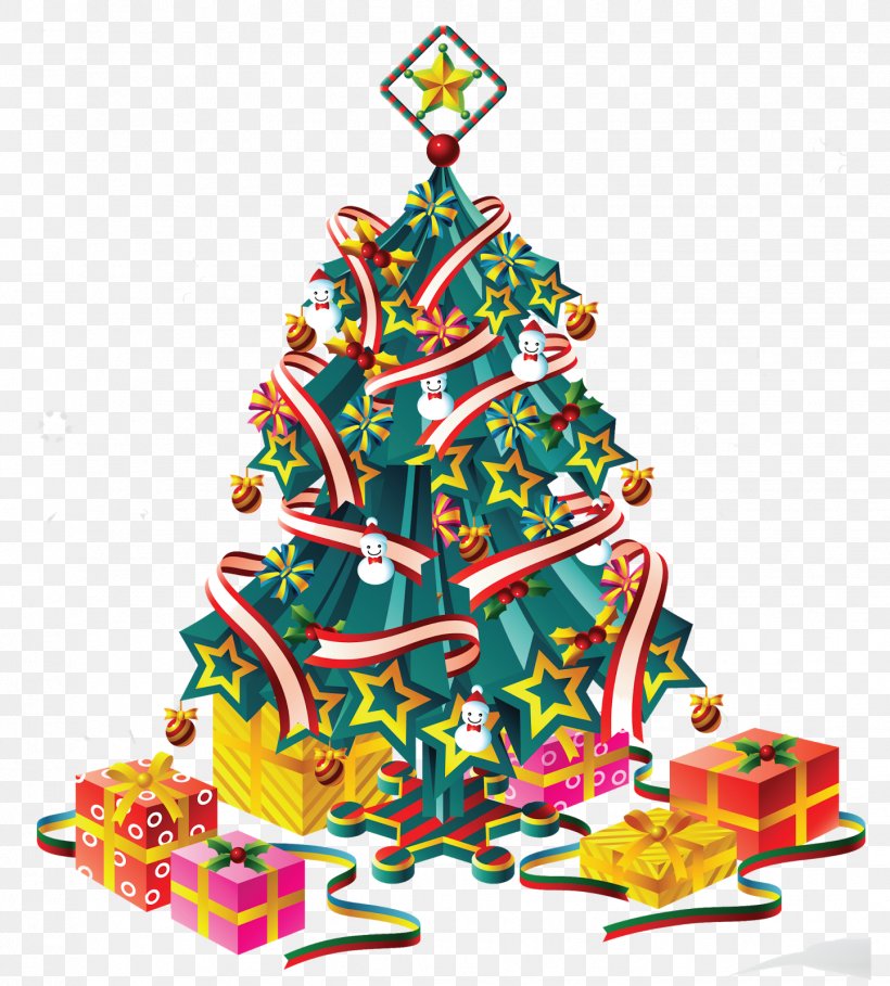 Christmas Tree Clip Art, PNG, 1442x1600px, Christmas, Art, Christmas Decoration, Christmas Lights, Christmas Ornament Download Free