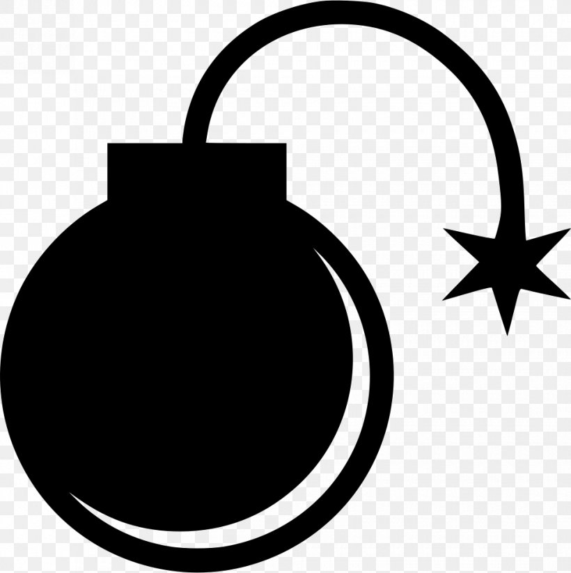 Bomb Clip Art, PNG, 980x984px, Bomb, Artwork, Black, Black And White, Monochrome Photography Download Free