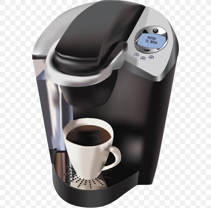 Tea Single-serve Coffee Container Keurig Cafe, PNG, 570x810px, Tea, Brewed Coffee, Brewing, Cafe, Carafe Download Free