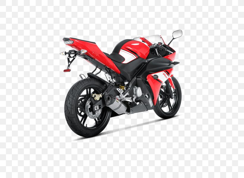 Yamaha YZF-R125 Yamaha Motor Company Exhaust System Motorcycle, PNG, 600x600px, Yamaha Yzfr1, Aprilia Rs4 125, Automotive Design, Automotive Exhaust, Automotive Exterior Download Free