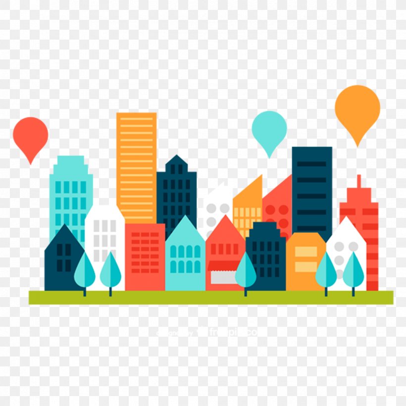 Cityscape Skyline Clip Art, PNG, 1276x1276px, Cityscape, Building, Business, Cartoon, City Download Free