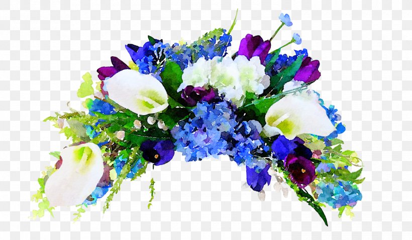 Cut Flowers Hydrangea Clip Art, PNG, 1500x873px, Flower, Blue, Cut Flowers, Flora, Floral Design Download Free