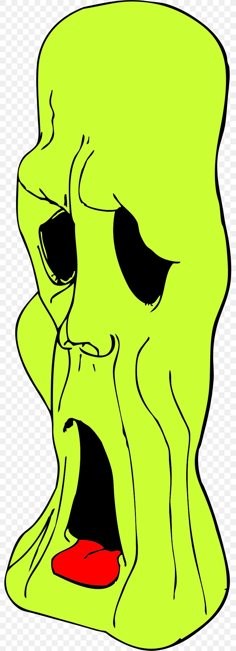 Ghoul Clip Art, PNG, 789x2257px, Ghoul, Area, Art, Artwork, Black And White Download Free
