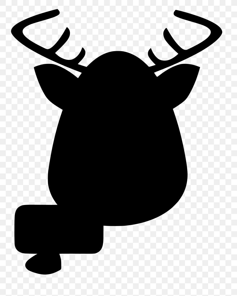 Book Silhouette, PNG, 791x1024px, Reindeer, Antler, Blackandwhite, Cc0 Licence, Coloring Book Download Free