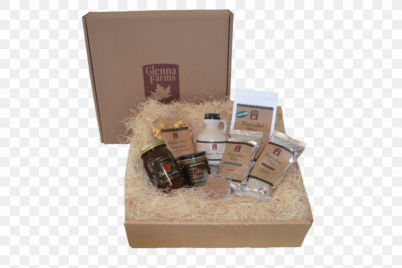 Box Glenna Farms Food Gift Baskets Pancake, PNG, 4608x3072px, Box, Basket, Carton, Cheese, Clothing Accessories Download Free