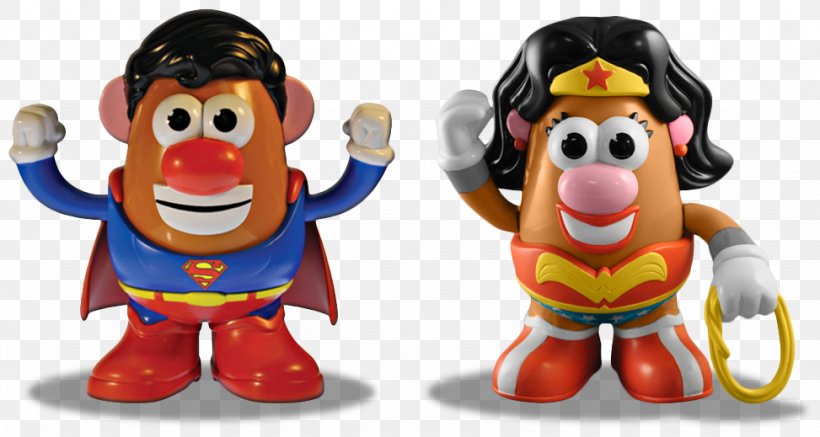 Mr. Potato Head Wonder Woman Superman Toy, PNG, 973x519px, Mr Potato Head, Figurine, Lelulugu, Mascot, Mrs Potato Head Download Free