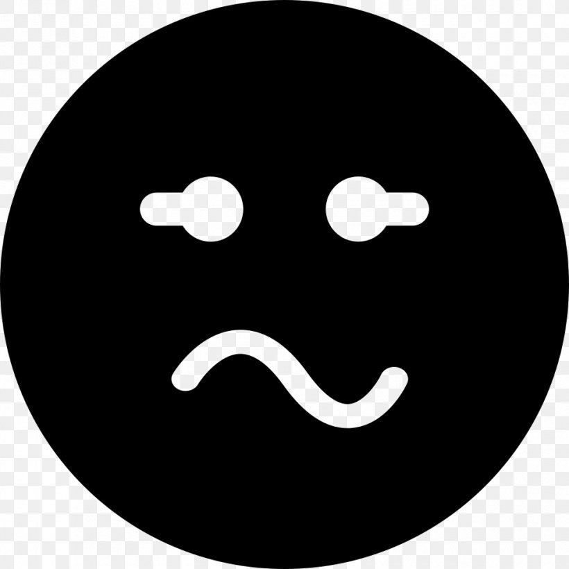 Smiley Emoticon Face, PNG, 980x980px, Smiley, Black And White, Emoticon, Eye, Face Download Free