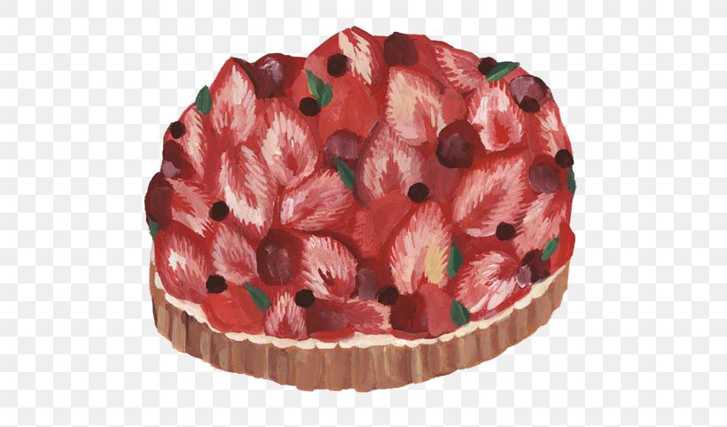 Strawberry Pie Illustrator Illustration, PNG, 579x482px, Strawberry Pie, Aedmaasikas, Cake, Cartoon, Designer Download Free