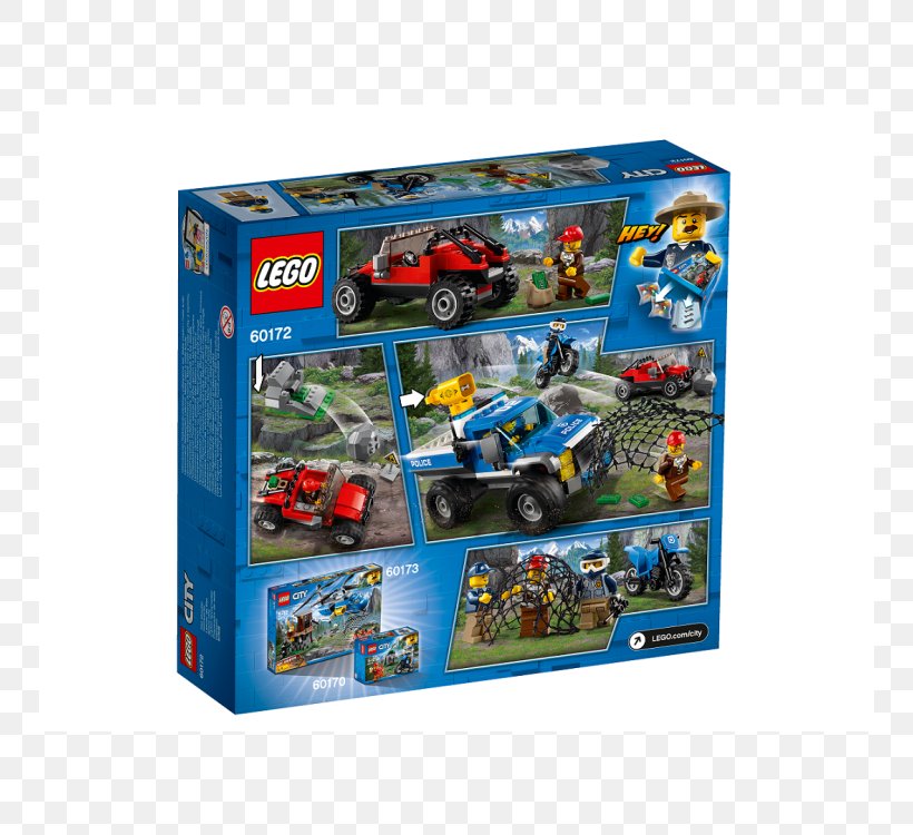 LEGO 60172 City Dirt Road Pursuit Toy Lego Ninjago LEGO Friends, PNG, 750x750px, Lego, Lego City, Lego Friends, Lego Minifigure, Lego Ninjago Download Free