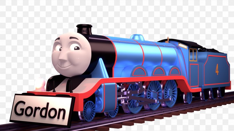 Gordon Thomas & Friends Edward The Blue Engine Train, PNG, 3840x2160px, Gordon, Art, Character, Deviantart, Edward The Blue Engine Download Free
