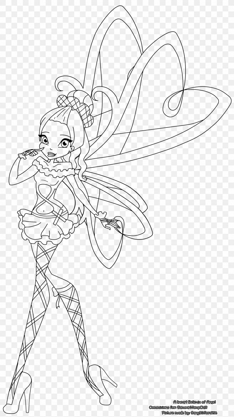 Line Art Costume Design Fairy Cartoon Sketch, PNG, 1848x3296px, Line Art, Artwork, Black And White, Cartoon, Costume Download Free