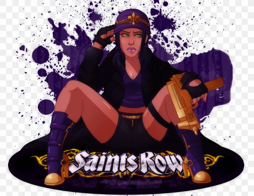 Saints Row: The Third Game Gang Poster, PNG, 1007x779px, Saints Row, Album Cover, Boss, Computer, Deviantart Download Free