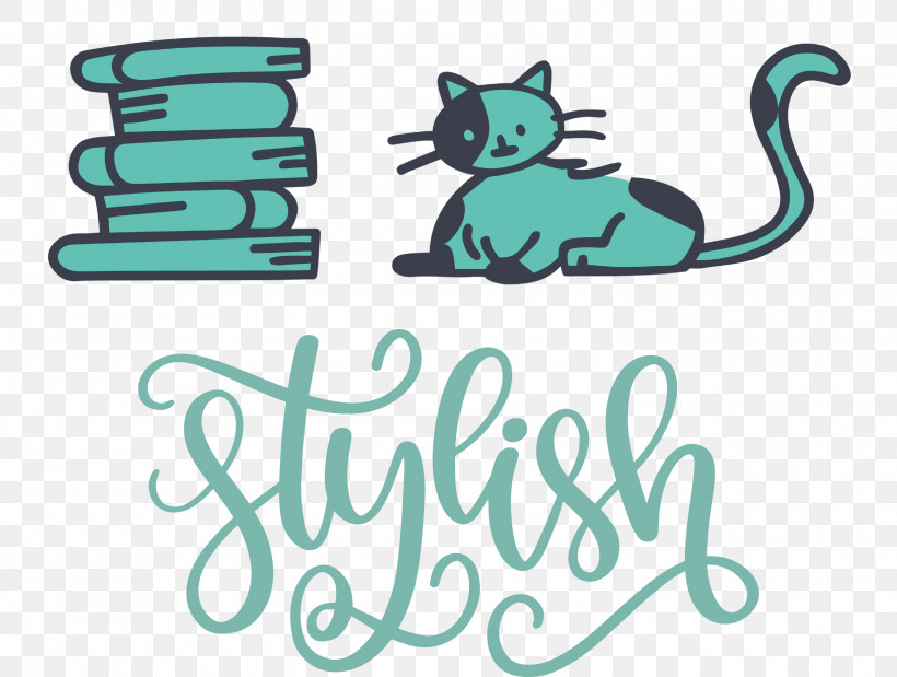 Stylish Fashion Style, PNG, 3000x2268px, Stylish, Biology, Cartoon, Cat, Catlike Download Free