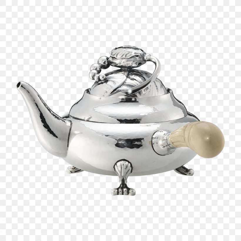 Teapot Silver Coffee Georg Jensen A/S, PNG, 1200x1200px, Tea, Antique, Coffee, Cookware Accessory, Crock Download Free