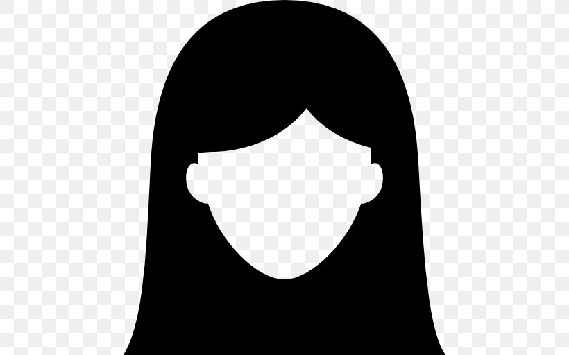 Woman Face, PNG, 512x512px, Woman, Black, Black And White, Face, Facial Hair Download Free
