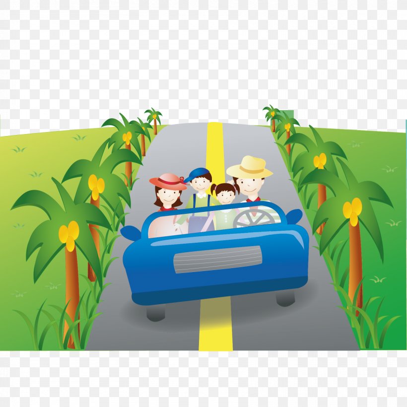 Cartoon Worry Driver, PNG, 1667x1667px, Car, Cartoon, Coreldraw, Driver, Grass Download Free