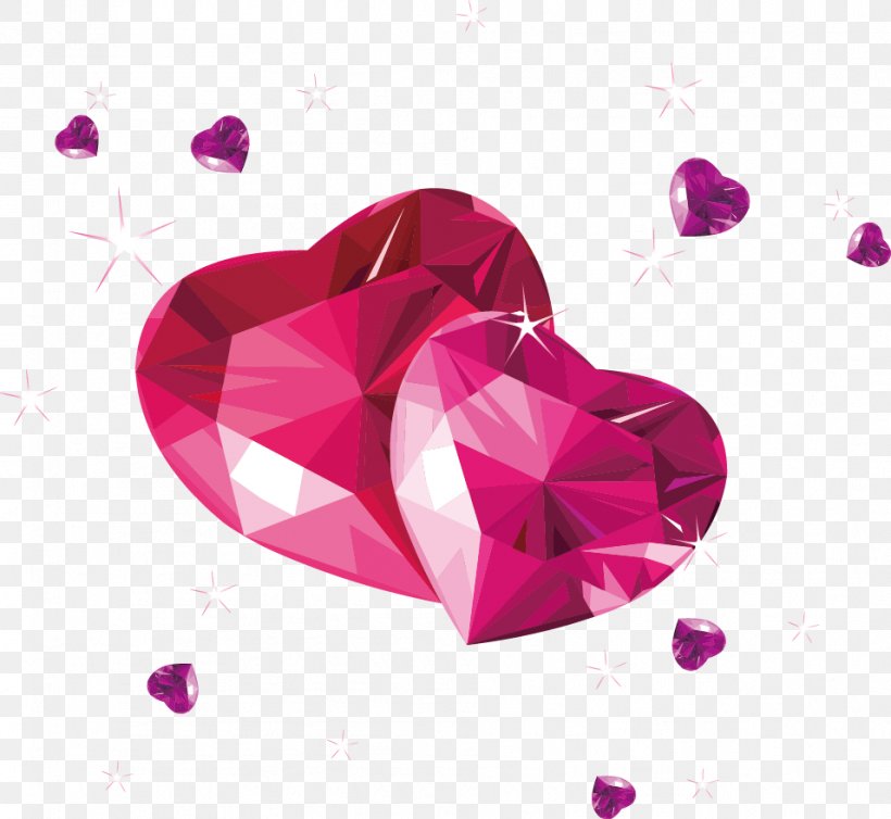 Diamond Pearl Jewellery Pink Bracelet, PNG, 956x880px, Pink, Brilliant, Diamond, Gemstone, Heart Download Free