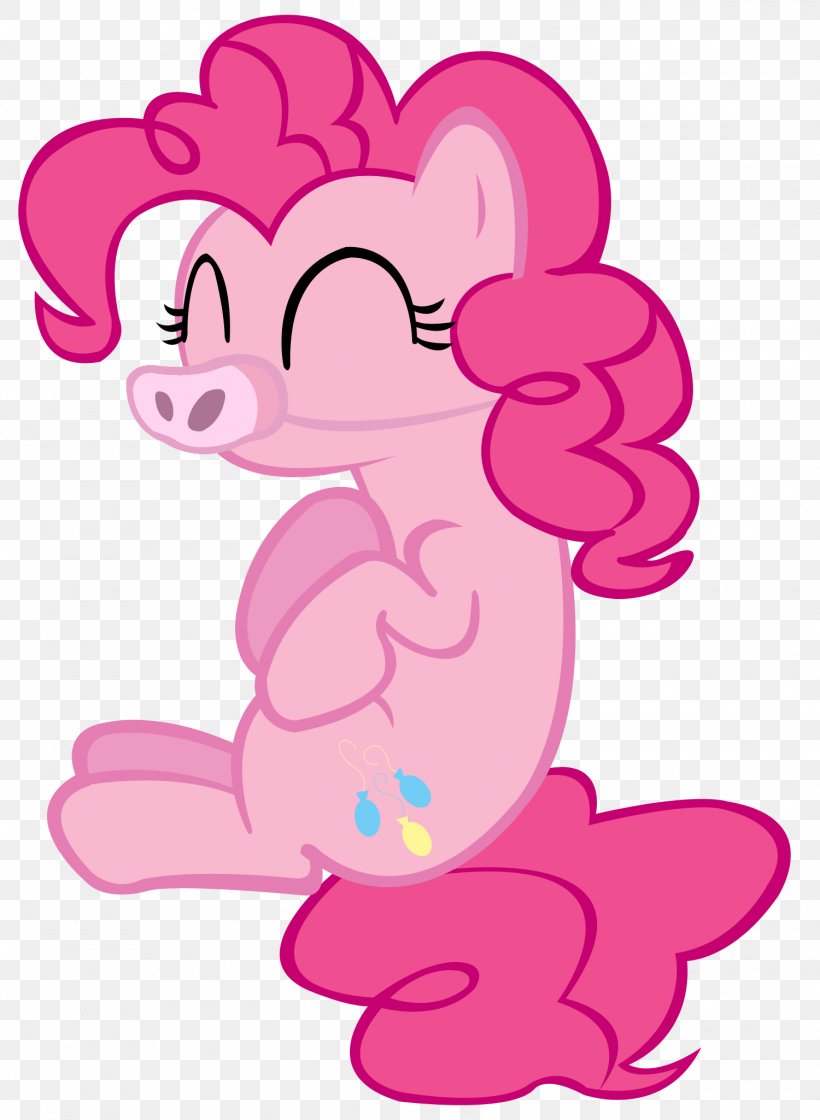 Pinkie Pie Fan Art Digital Art Pony, PNG, 1500x2049px, Watercolor, Cartoon, Flower, Frame, Heart Download Free